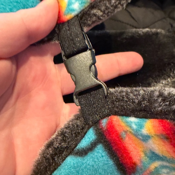 Unisex Adult Faux Fur Trapper Hat Southwestern Inspired Pattern - Picture 3 of 6